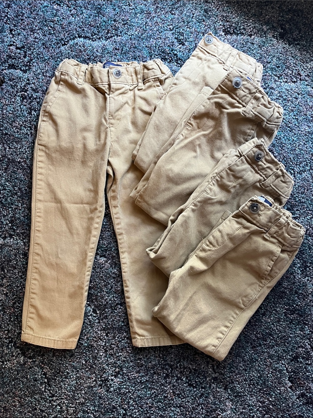 The Children's Place Skinny Chino Pants 5-Pack - Flax